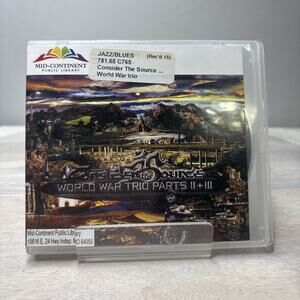 Consider The Source – World War Trio Pts. II & III (CD, Techne Rec